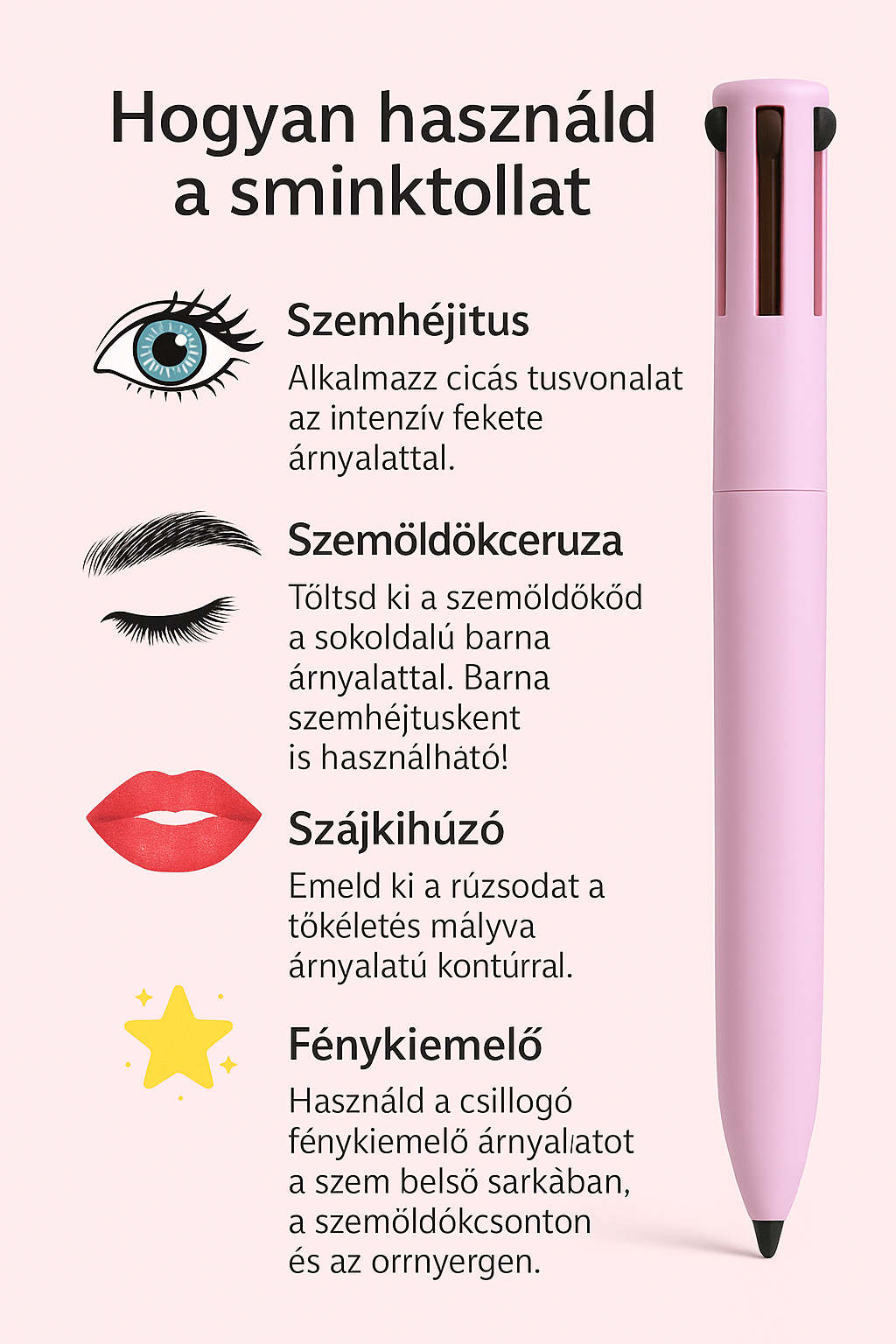 Szemöldökceruza demó