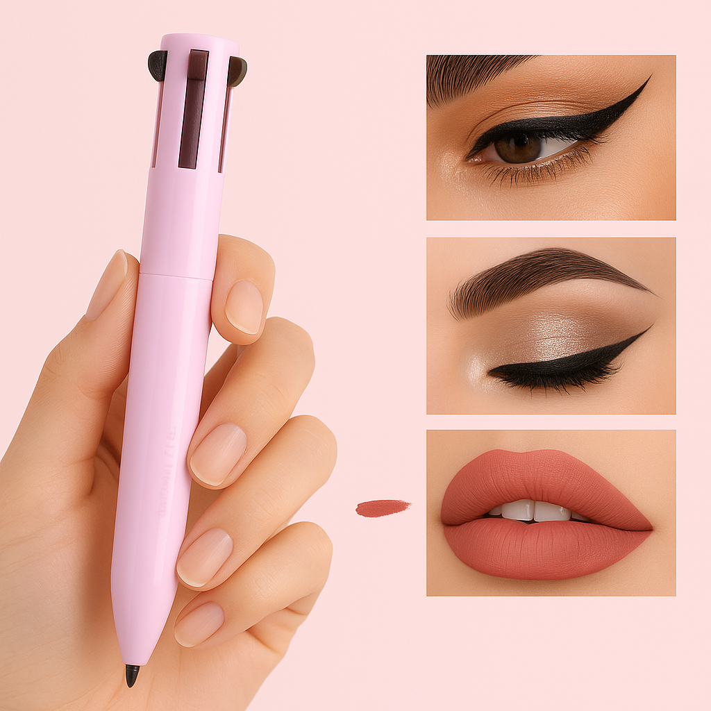 Smink toll funkciók: tus, szemöldök, szájkontúr